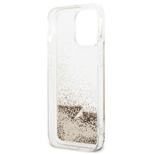 Заредете изображение във визуализатора на галерията – Original Case GUESS Glitter Charms Hardcase GUOHCP13XGLHFLGO for Iphone 13 Pro Max Gold
