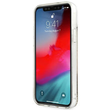 Заредете изображение във визуализатора на галерията – Original Case GUESS Glitter Charms Hardcase GUOHCP12MGLHFLGO for Iphone 12/12 Pro Gold

