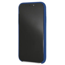 Заредете изображение във визуализатора на галерията – Original Case BMW Hardcase Silicone M Collection BMHCI61MSILNA  for Iphone XR Navy
