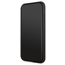 Заредете изображение във визуализатора на галерията – Original Case MERCEDES Leather Meshed Metal LogoHardcase MEHCN61MBLBK for Iphone 11 Black
