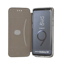 Заредете изображение във визуализатора на галерията – Vennus Book COTTON Case for Samsung Galaxy A6 Plus 2018 black
