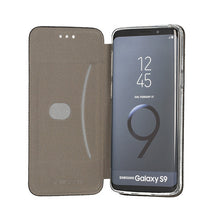 Заредете изображение във визуализатора на галерията – Vennus Book COTTON Case for Samsung Galaxy S8 Plus black
