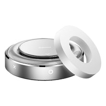 Заредете изображение във визуализатора на галерията – Baseus Car aroma diffuser stick-on base + 4 aroma pads (SUXUN-JS0S) silver
