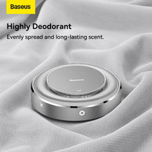 Заредете изображение във визуализатора на галерията – Baseus Car aroma diffuser stick-on base + 4 aroma pads (SUXUN-JS0S) silver
