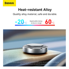 Заредете изображение във визуализатора на галерията – Baseus Car aroma diffuser stick-on base + 4 aroma pads (SUXUN-JS0S) silver
