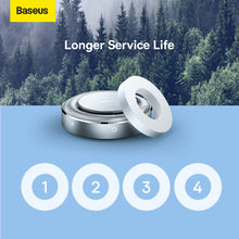 Заредете изображение във визуализатора на галерията – Baseus Car aroma diffuser stick-on base + 4 aroma pads (SUXUN-JS0S) silver
