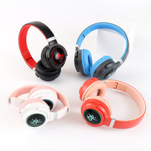 Заредете изображение във визуализатора на галерията – Earphones GJBY - BLUETOOTH HZ-BT633 White-pink
