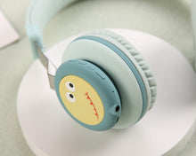 Заредете изображение във визуализатора на галерията – GJBY headphones - BLUETOOTH CA-030 Dinosaur Light pink
