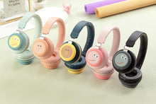 Заредете изображение във визуализатора на галерията – GJBY headphones - BLUETOOTH CA-030 Dinosaur Black
