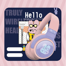 Заредете изображение във визуализатора на галерията – GJBY headphones - BLUETOOTH CA-032 Pink
