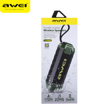 Заредете изображение във визуализатора на галерията – Awei Portable Bluetooth Speaker Y280 waterproof IPX4 with radio Black-red
