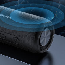 Заредете изображение във визуализатора на галерията – Awei Portable Bluetooth Speaker Y669 TWS waterproof IPX7 Black
