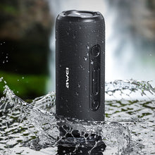 Заредете изображение във визуализатора на галерията – Awei Portable Bluetooth Speaker Y669 TWS waterproof IPX7 Black
