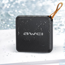 Заредете изображение във визуализатора на галерията – Awei Portable Bluetooth Speaker Y119 Mini TWS waterproof IPX6 Black

