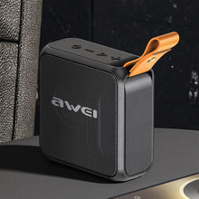 Заредете изображение във визуализатора на галерията – Awei Portable Bluetooth Speaker Y119 Mini TWS waterproof IPX6 Black
