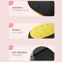 Заредете изображение във визуализатора на галерията – Awei Portable Bluetooth Speaker > Y200 Yellow

