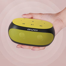Заредете изображение във визуализатора на галерията – Awei Portable Bluetooth Speaker > Y200 Yellow
