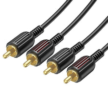 Заредете изображение във визуализатора на галерията – Borofone Cable BL13 - 2RCA to 2RCA - 1,5 metres black
