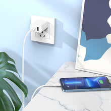 Заредете изображение във визуализатора на галерията – Borofone Cable BX80 Succeed - Type C to Lightning - PD 20W 1 metre white
