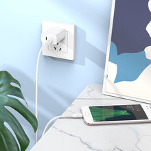 Заредете изображение във визуализатора на галерията – Borofone Cable BX80 Succeed - USB to Micro USB - 2,4A 1 metre white
