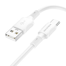 Заредете изображение във визуализатора на галерията – Borofone Cable BX80 Succeed - USB to Type C - 3A 1 metre white
