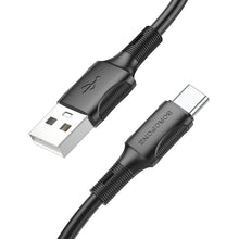 Заредете изображение във визуализатора на галерията – Borofone Cable BX80 Succeed - USB to Type C - 3A 1 metre black

