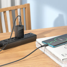 Заредете изображение във визуализатора на галерията – Borofone Cable BX80 Succeed - USB to Type C - 3A 1 metre black
