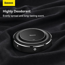 Заредете изображение във визуализатора на галерията – Baseus Car aroma diffuser stick-on base + 4 aroma pads (SUXUN-JS01) black
