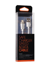 Заредете изображение във визуализатора на галерията – Cable Magnetic Type 1 - USB to Lightning - with detachable plug Iphone 5/6//7/8/X 1 Meter SILVER (blister pack)
