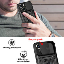 Заредете изображение във визуализатора на галерията – Slide Camera Armor Case for Iphone 11 Pro Black
