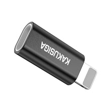 Заредете изображение във визуализатора на галерията – KAKU Adapter KSC-559 Chenxing - Micro USB to Lightning - black

