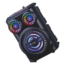 Заредете изображение във визуализатора на галерията – KAKU Portable Bluetooth Speaker KSC-672 Hongyin karaoke with microphone Black
