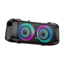 Заредете изображение във визуализатора на галерията – KAKU Portable Bluetooth Speaker KSC-689 Kusheng karaoke with microphone Black
