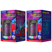 Заредете изображение във визуализатора на галерията – KAKU Portable Bluetooth Speaker KSC-701 Xuanguang karaoke with microphone black
