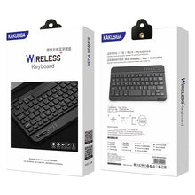 Заредете изображение във визуализатора на галерията – KAKU Wireless keyboard KSC-339 Jieda 8 inches black
