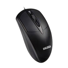 Заредете изображение във визуализатора на галерията – KAKU Wired computer mouse KSC-355 Yuantu optical 1500DPI black
