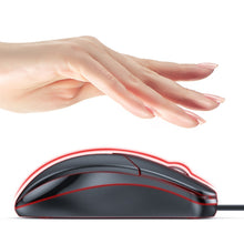 Заредете изображение във визуализатора на галерията – KAKU Wired computer mouse KSC-355 Yuantu optical 1500DPI black
