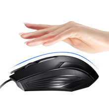 Заредете изображение във визуализатора на галерията – KAKU Wired computer mouse KSC-357 Langsi optical 1500DPI black
