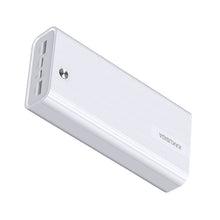 Заредете изображение във визуализатора на галерията – KAKU Power Bank 20000mAh KSC-412 Langbo - 2xUSB - with a stand for a phone white
