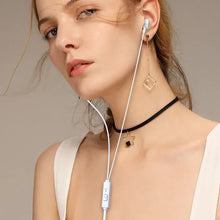 Заредете изображение във визуализатора на галерията – KAKU Earphones KSC-665 Shengya with microphone white
