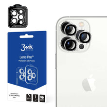 Заредете изображение във визуализатора на галерията – Hybrid Tempered Glass for camera 3MK Lens Protection Pro for Iphone 14 Pro/14 Pro Max silver
