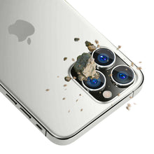 Заредете изображение във визуализатора на галерията – Hybrid Tempered Glass for camera 3MK Lens Protection Pro for Iphone 14 Pro/14 Pro Max silver

