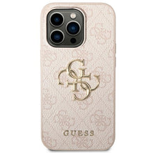 Заредете изображение във визуализатора на галерията – Original Case GUESS 4G Big Metal Logo GUHCP14X4GMGPI for Iphone 14 Pro Max pink
