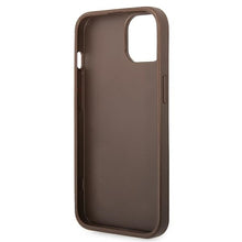 Заредете изображение във визуализатора на галерията – Original Case GUESS 4G Big Metal Logo GUHCP14M4GMGBR for Iphone 14 Plus brown
