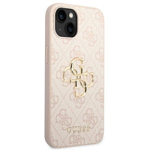Заредете изображение във визуализатора на галерията – Original Case GUESS 4G Big Metal Logo GUHCP14M4GMGPI for Iphone 14 Plus pink
