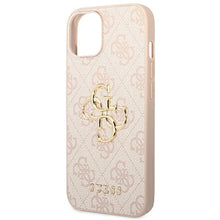 Заредете изображение във визуализатора на галерията – Original Case GUESS 4G Big Metal Logo GUHCP14M4GMGPI for Iphone 14 Plus pink
