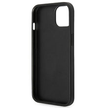 Заредете изображение във визуализатора на галерията – Original KARL LAGERFELD Case Saffiano Choupette Head Patch KLHCP14SSAPCHG for Iphone 14 silver

