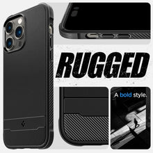 Заредете изображение във визуализатора на галерията – Case SPIGEN Rugged Armor Mag Magsafe ACS04956 for Iphone 14 Pro - Matte Black
