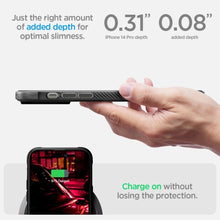 Заредете изображение във визуализатора на галерията – Case SPIGEN Rugged Armor Mag Magsafe ACS04956 for Iphone 14 Pro - Matte Black
