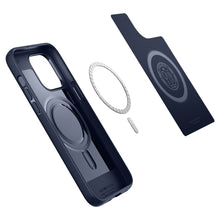 Заредете изображение във визуализатора на галерията – Case SPIGEN Mag Armor ACS04845 for Iphone 14 Pro Max - Navy Blue
